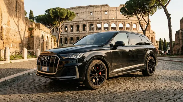 Audi SQ7 7seater 2023 — Marbella Super Car Rental, Marbella