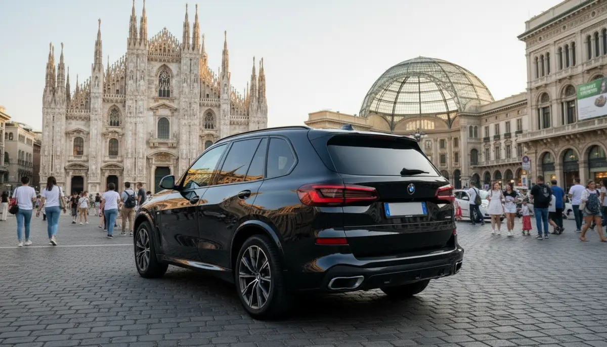 BMW X5 4.0i M 2025, exterior — Marbella Super Car Rental, Marbella. BMW X5 4.0i M in Marbella El alquiler del BMW X5 4.0i M en Marbella ofrece una opción SUV…