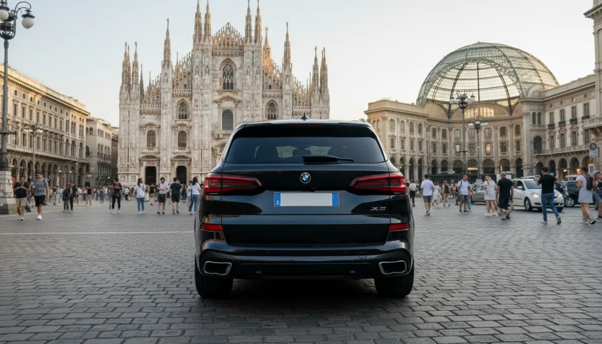 BMW X5 4.0i M 2025, vista frontal — Marbella Super Car Rental, Marbella. BMW X5 4.0i M in Marbella El alquiler del BMW X5 4.0i M en Marbella ofrece una opción SUV…