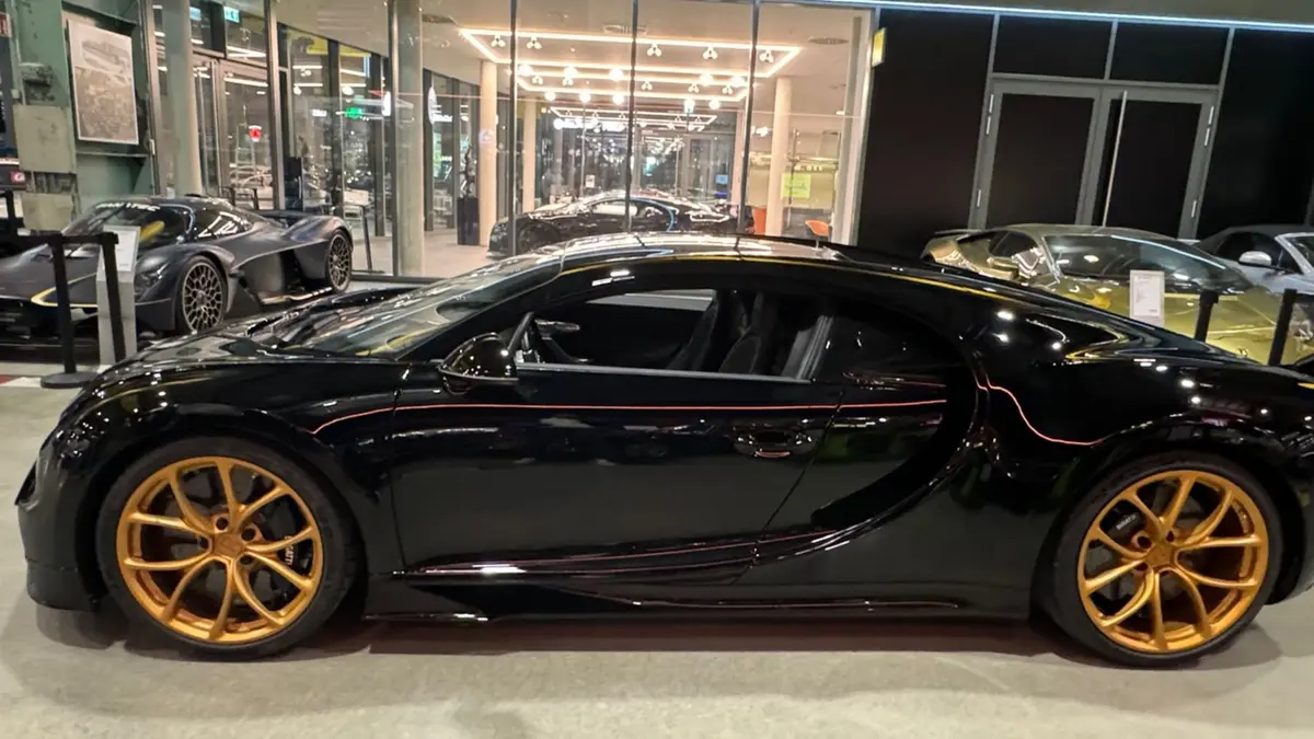 Bugatti Chiron 110 Ani 2019, exterior — Marbella Super Car Rental, Marbella. Bugatti Chiron 110 Ani in Marbella El alquiler del Bugatti Chiron 110 Ani en Marbella…