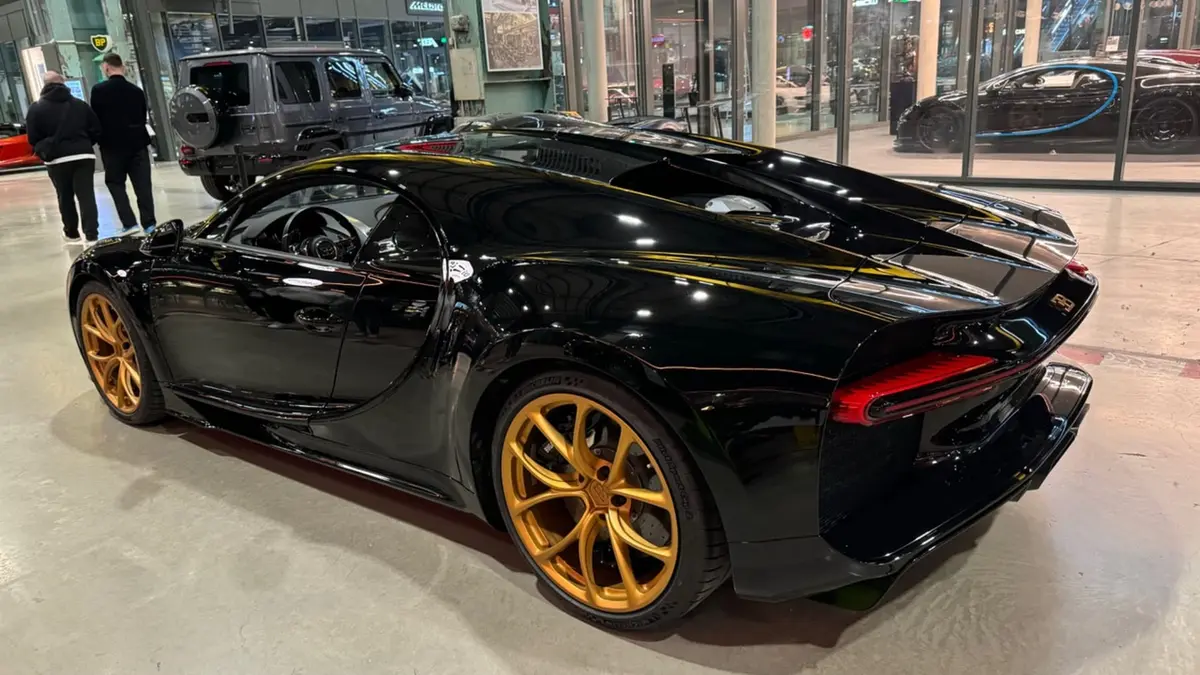 Bugatti Chiron 110 Ani 2019, exterior — Marbella Super Car Rental, Marbella. Bugatti Chiron 110 Ani in Marbella El alquiler del Bugatti Chiron 110 Ani en Marbella…