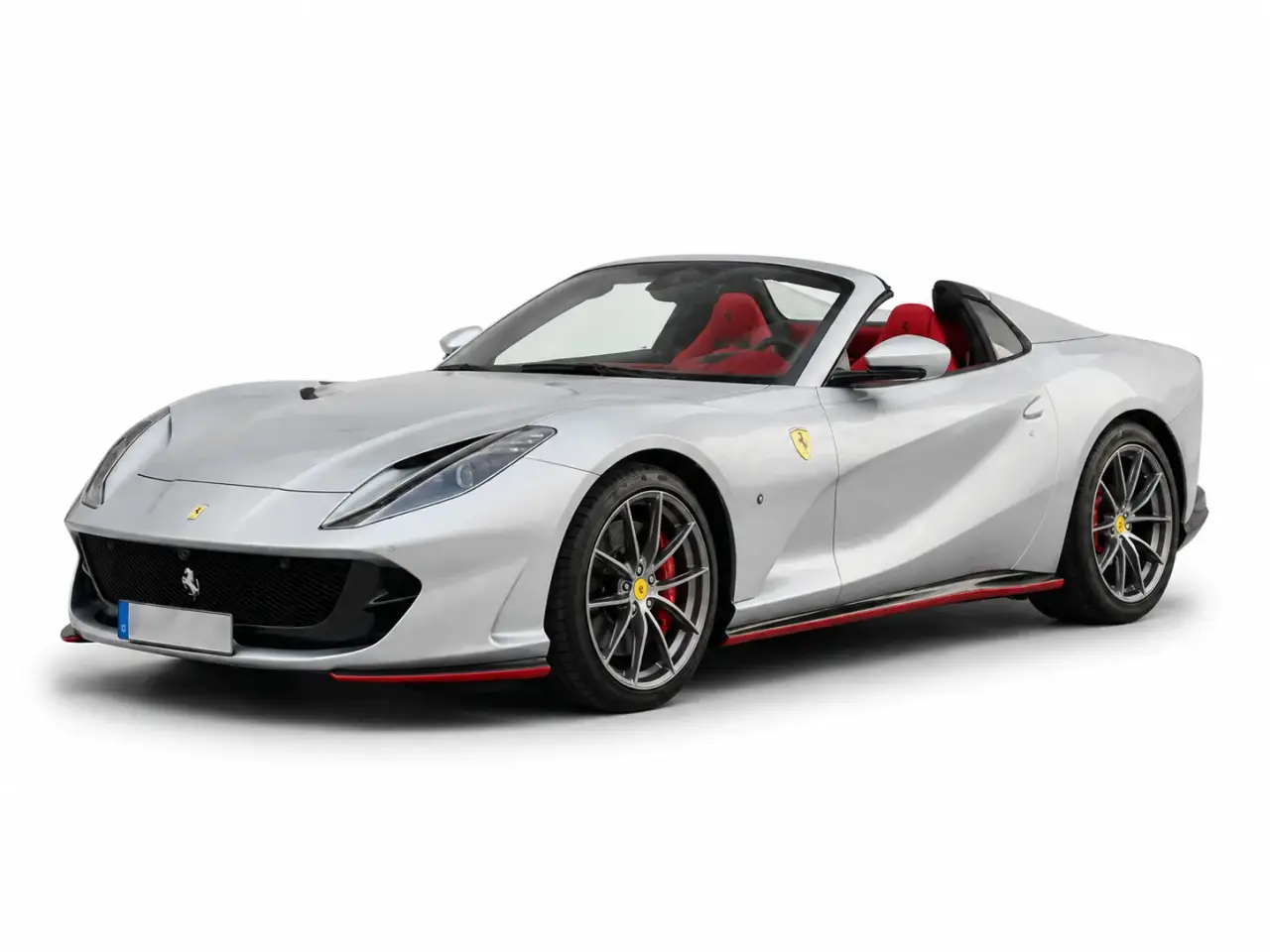 Ferrari 812 GTS 2024, exterior — Marbella Super Car Rental, Marbella. Ferrari 812 GTS in Marbella El alquiler del Ferrari 812 GTS en Marbella proporciona…