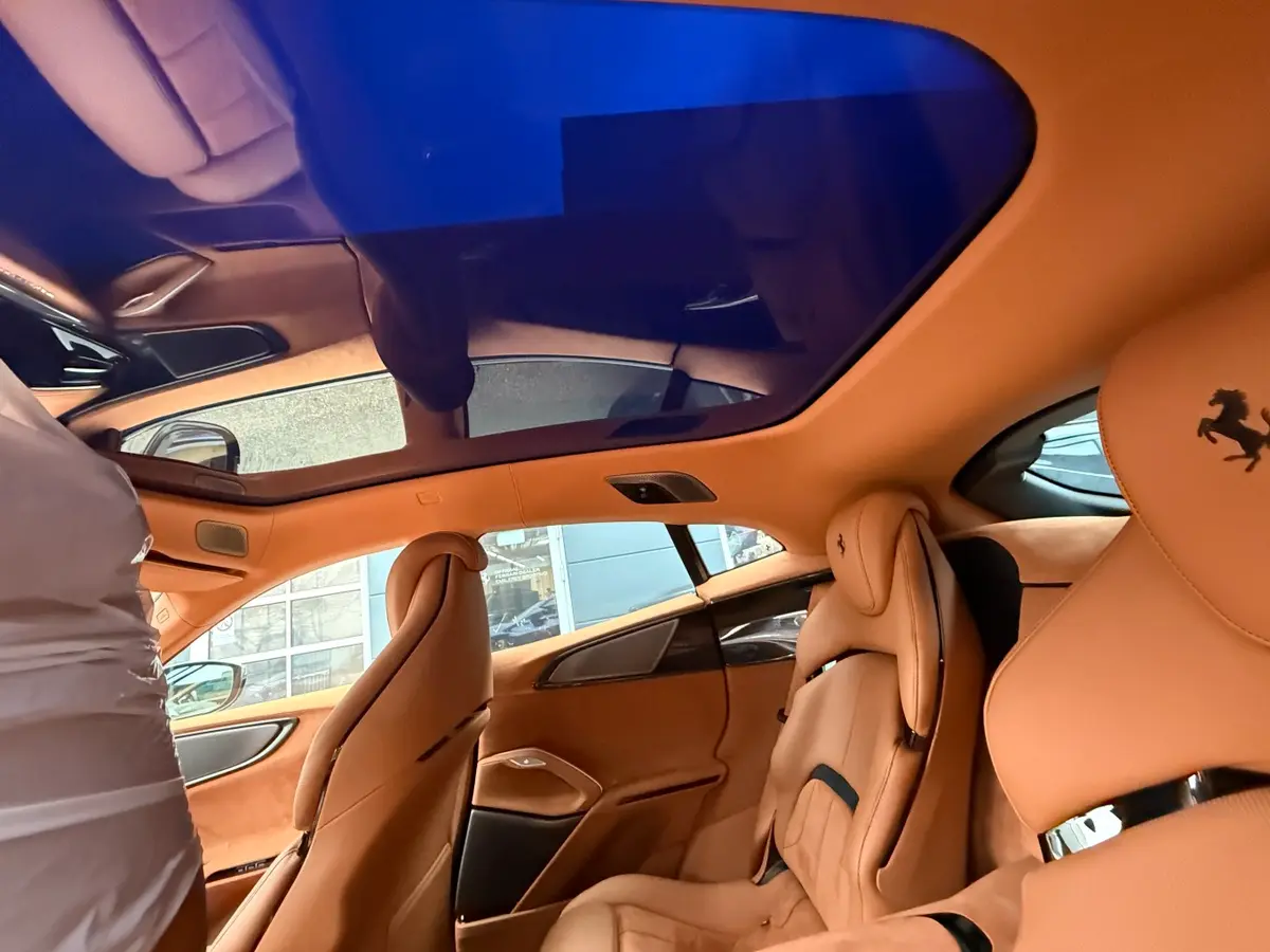 Ferrari Purosangue 2024, interior — Marbella Super Car Rental, Marbella. Ferrari Purosangue in Marbella El alquiler del Ferrari Purosangue en Marbella ofrece una…