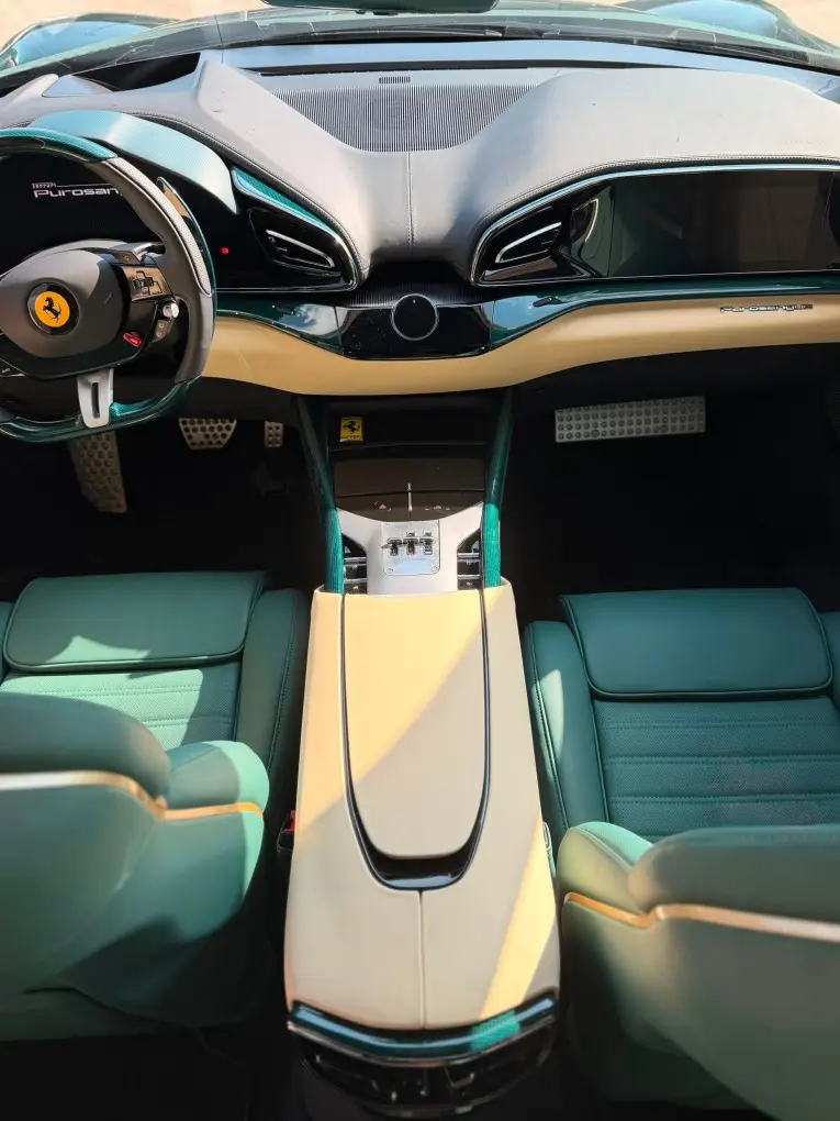 Ferrari Purosangue Atelier 2025, exterior — Marbella Super Car Rental, Marbella. Ferrari Purosangue Atelier in Marbella El alquiler del Ferrari Purosangue Atelier en…
