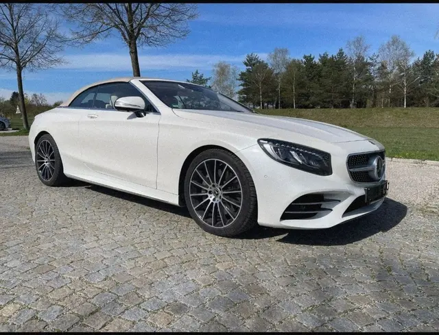 Mercedes Benz S560 Cabrio 2021 — Marbella Super Car Rental, Marbella