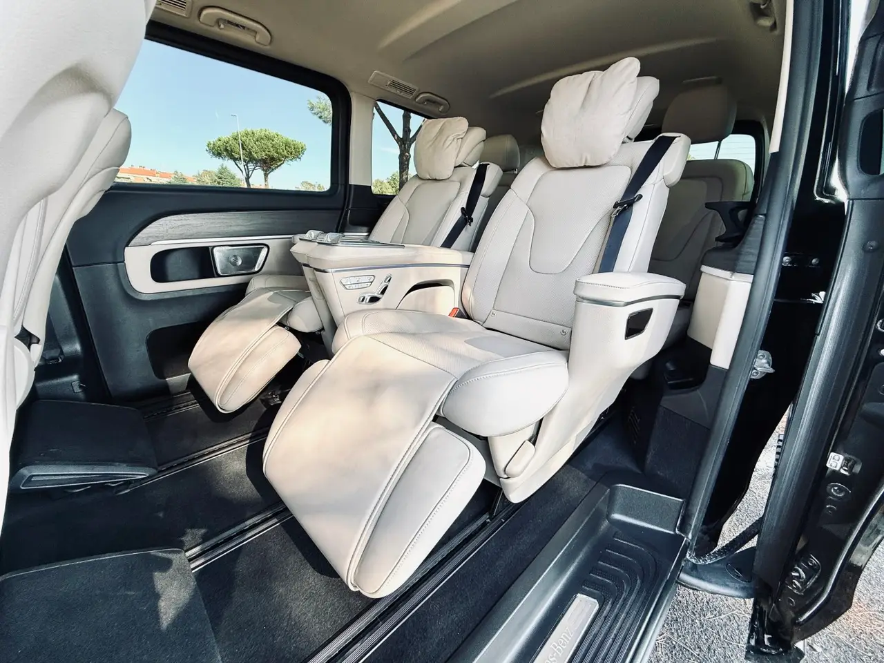 Mercedes Benz V300 4x4 XL VIP (Captain, 7 seat) 2025, exterior — Marbella Super Car Rental, Marbella. Mercedes Benz V300 4x4 XL VIP (Captain, 7 seat) in Marbella El alquiler del Mercedes Benz…