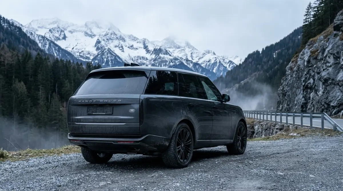 Rover Range Rover Autobiography P530 2026, vue avant — Marbella Super Car Rental, Marbella. Rover Range Rover Autobiography P530 in Marbella La location du Rover Range Rover…