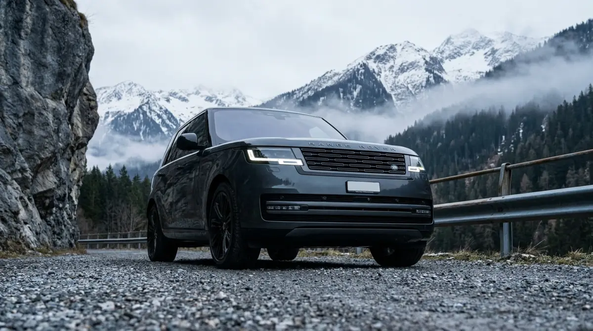 Rover Range Rover Autobiography P530 2026, vue arrière — Marbella Super Car Rental, Marbella. Rover Range Rover Autobiography P530 in Marbella La location du Rover Range Rover…