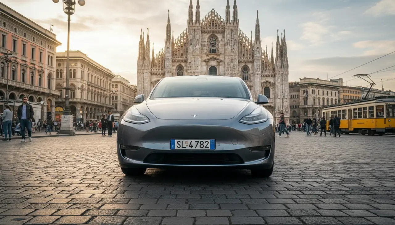 Tesla Model Y Long Range 2023, front view — Marbella Super Car Rental, Marbella. Tesla Model Y Long Range in Marbella Renting the Tesla Model Y Long Range in Marbella…